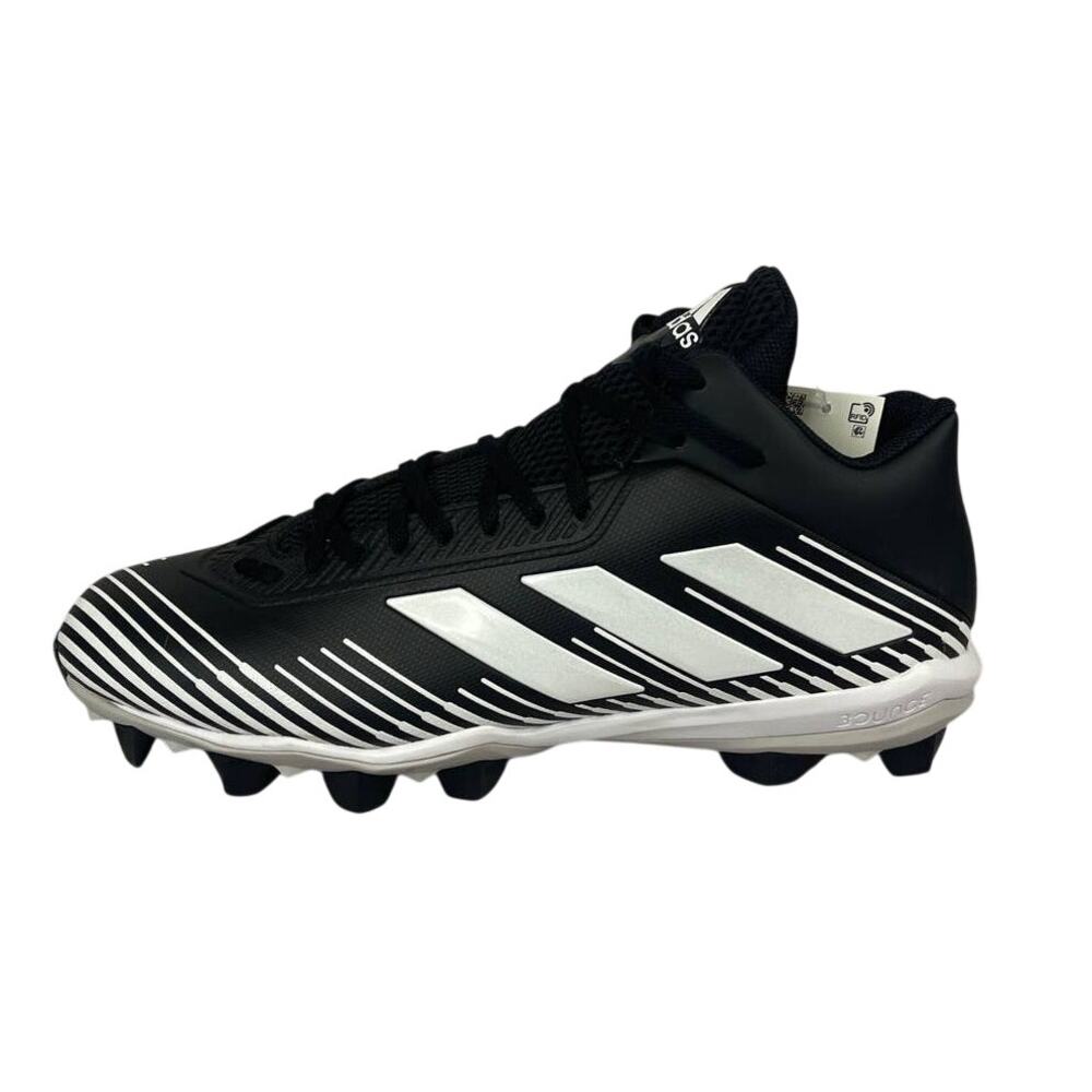Adidas Freak MD 20 Black White Football Cleats Mens Size 12 (EF3484) - Picture 3 of 11